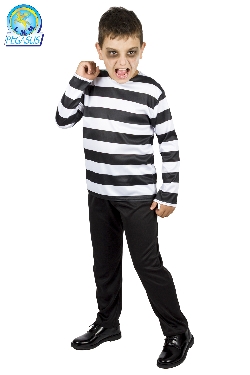 FIGLIO HORROR BAMBINO CON MAGLIETTA E PANTALONI LUNGHI